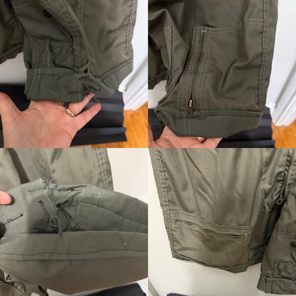 Vintage 70s USAF MIL-C-83141A Short Altered Flight Suit Coveralls Military 44R - Picture 8 of 16